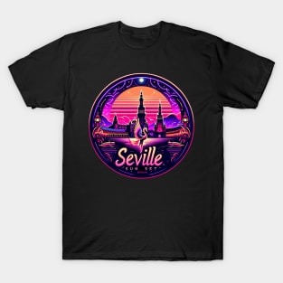 Seville Sunset - Colorful Twilight T-Shirt